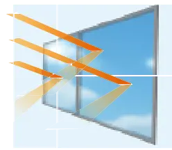 窓のコーティングイメージ画像