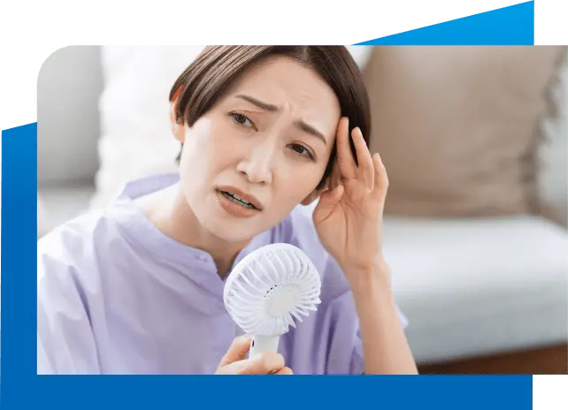 夏の暑さが苦しいイメージ画像