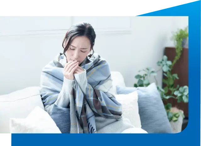 冬の寒さが苦しいイメージ画像